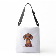 Bolsa de té con el lindo Dachshund