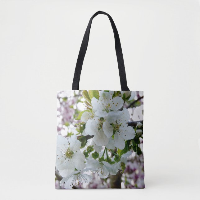 Bolsa de té con flores de cerezo (Anverso)