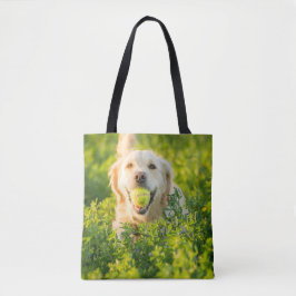 Bolsa de té con Golden Retriever