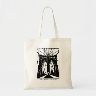 Bolsa de té de Brooklyn Bridge NYC - Personalizabl