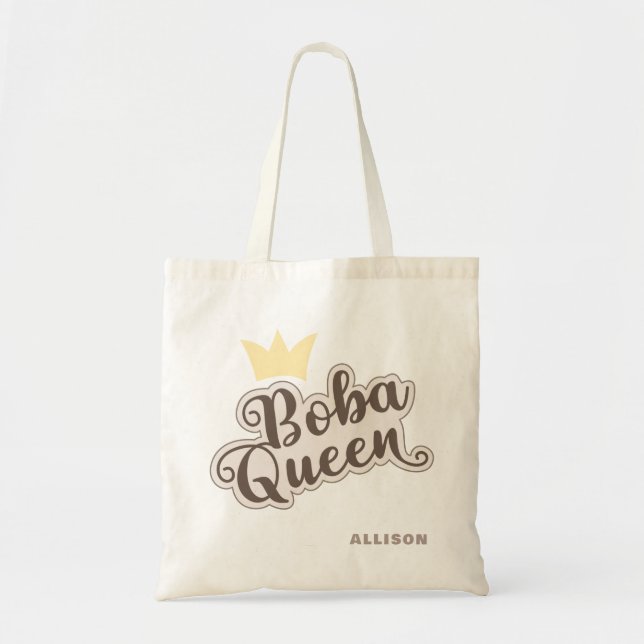 Bolsa de té de burbuja personalizada de Kawaii Bob (Frente)