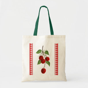 Bolsa de té de cerezas retro