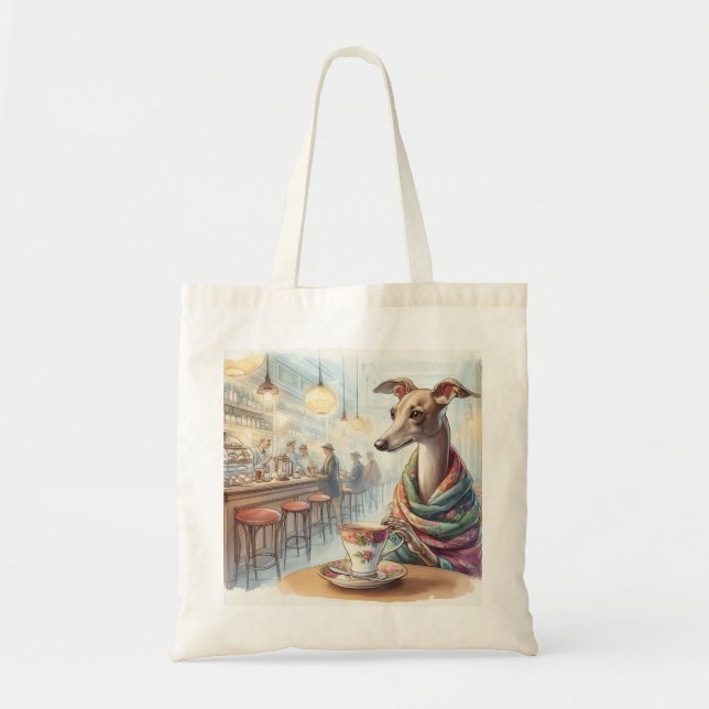 Bolsa de té de Greyhound (Frente)