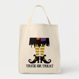 Bolsa de té de Halloween con piernas para brujas