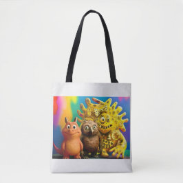 Bolsa de té de Halloween de OddFriends - Mono de c