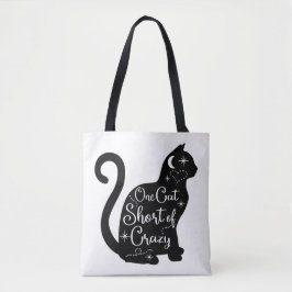 Bolsa de té de Halloween para gato negro