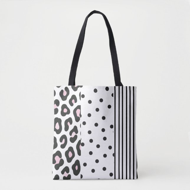 Bolsa de té de impresión de leopardo (Anverso)