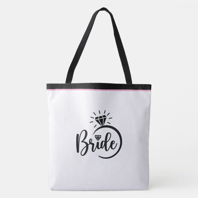 Bolsa de té de impresión de novia (Anverso)