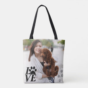 Bolsa de té de la traza de amor del personalizado