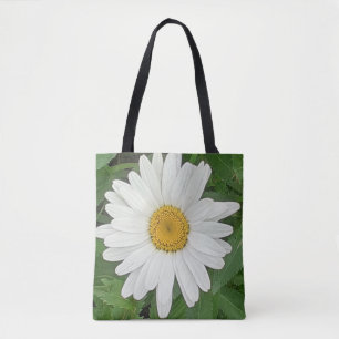 Bolsa de té de margarita blanca