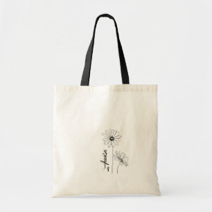 Bolsa de té de margarita personalizada con nombre