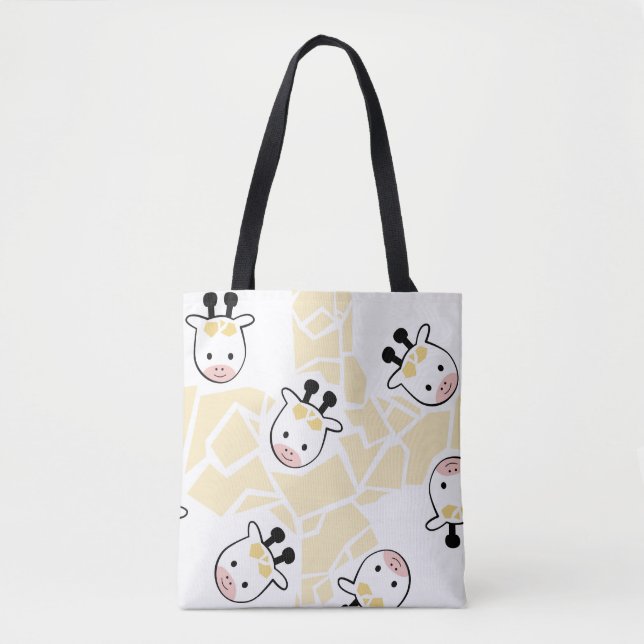 Bolsa de té de vaca de Kawaii Adorable - Animal de (Anverso)