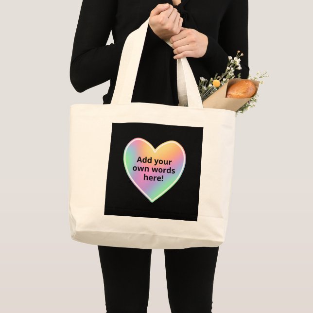 Bolsa de té del corazón del arcoiris del Pastel pe (Anverso (producto))