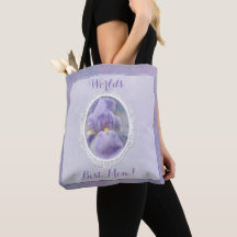 Bolsa de té del Día de la Madre del Pastel Morado 