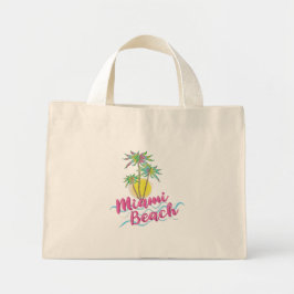 Bolsa de té divertida Guay de Miami Beach Florida
