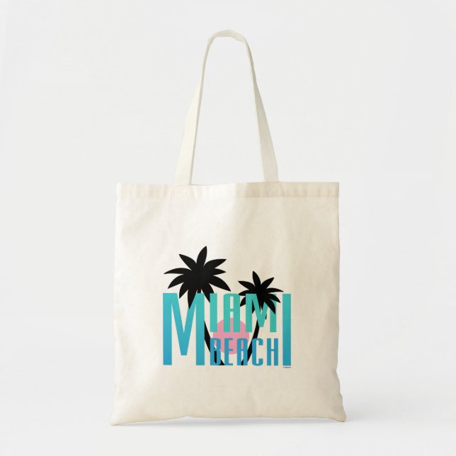 Bolsa de té divertida Guay de Miami Beach Florida (Frente)