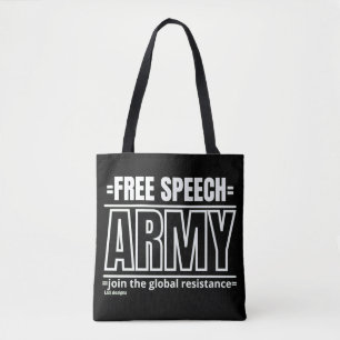 bolsa de té "EJÉRCITO DE LIBERTAD DE EXPRESIÓN 2"