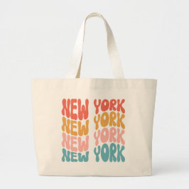 Bolsa de té estilo retro de Nueva York