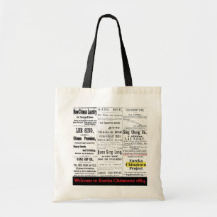Bolsa de té Eureka Chinatown 1884