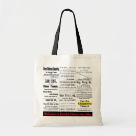 Bolsa de té Eureka Chinatown 1884