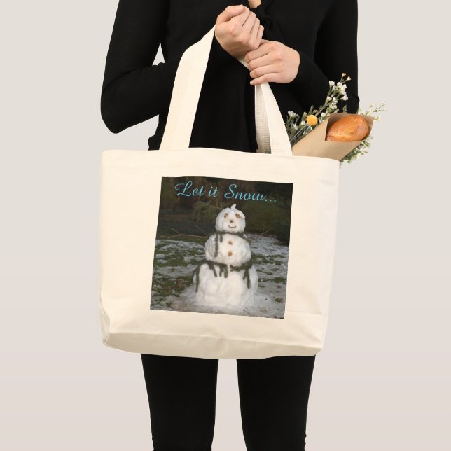Bolsa de té festiva de Snowman (Anverso (producto))