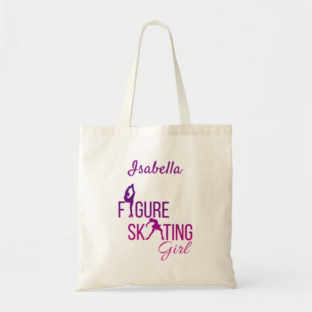Bolsa de té Figura chica de patinaje sobre hielo p (Frente)
