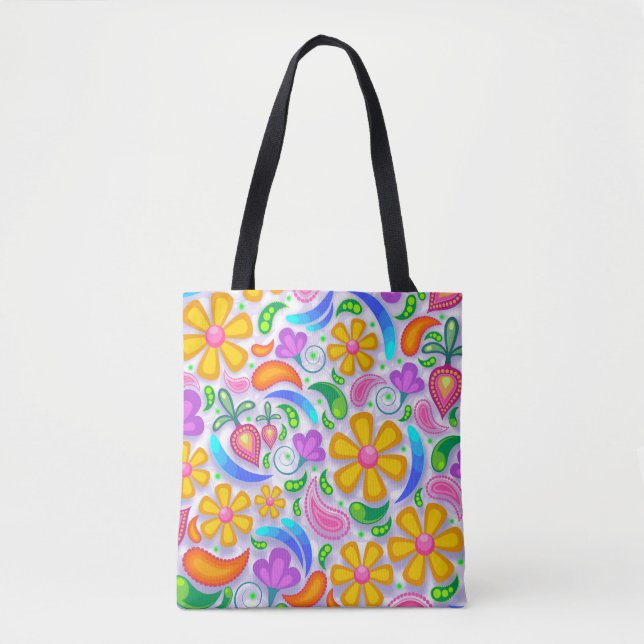 bolsa de té floral ligera (Anverso)