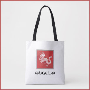 Bolsa de té Guay Red White y Black Dragon