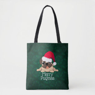 Bolsa de té impresa de Merry PUGmas