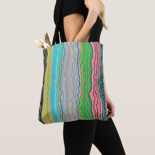 Bolsa de té moderna de Squiggles