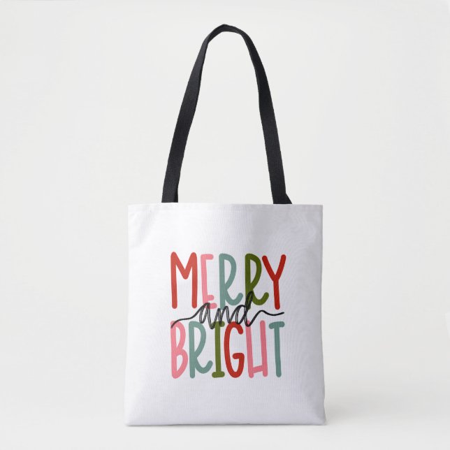 Bolsa de té navideña y brillante (Anverso)