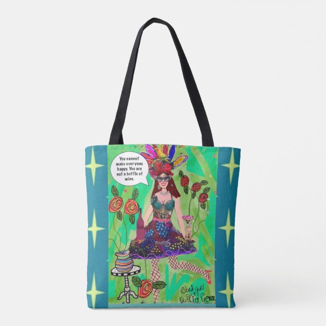 Bolsa de té- No puedes hacer feliz a todos. Usted  (Reverso)