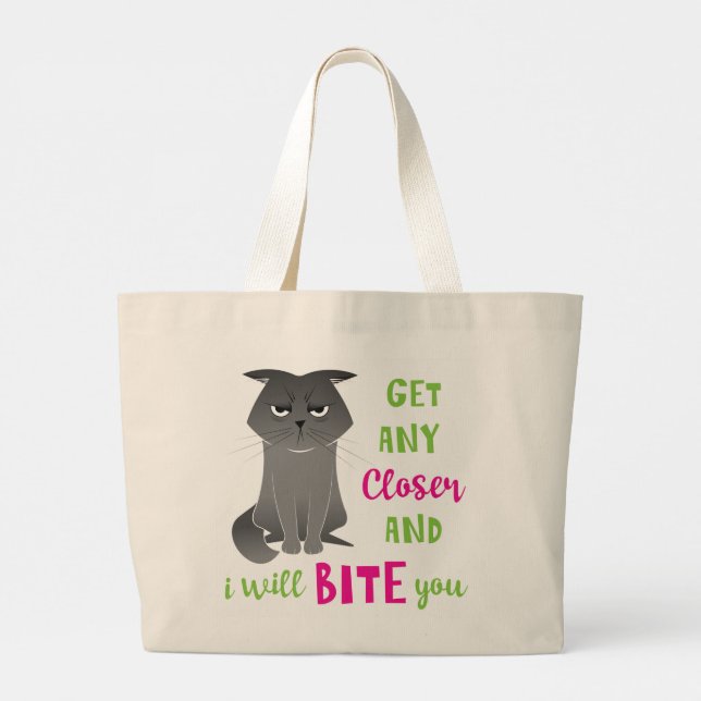 Bolsa de té para gato de distanciamiento social -  (Reverso)