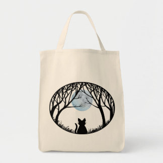 Bolsa de té para gato negro Gato gordo Bolsa de co