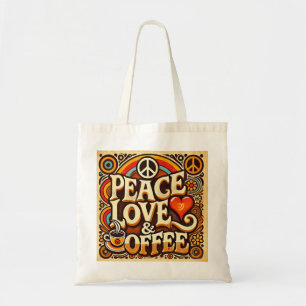 Bolsa de té para la retro del café, la paz, el amo
