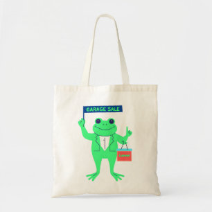 Bolsa de té para la venta de garaje de rana