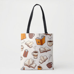 Bolsa de té para libros y café - Estética de bibli