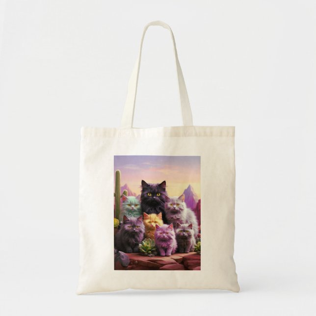 Bolsa de té para los amantes del gato (Frente)