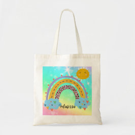 Bolsa de té personalizada con arcoiris