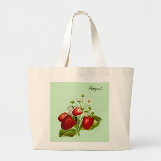 Bolsa de té personalizada de fresa (Frente)