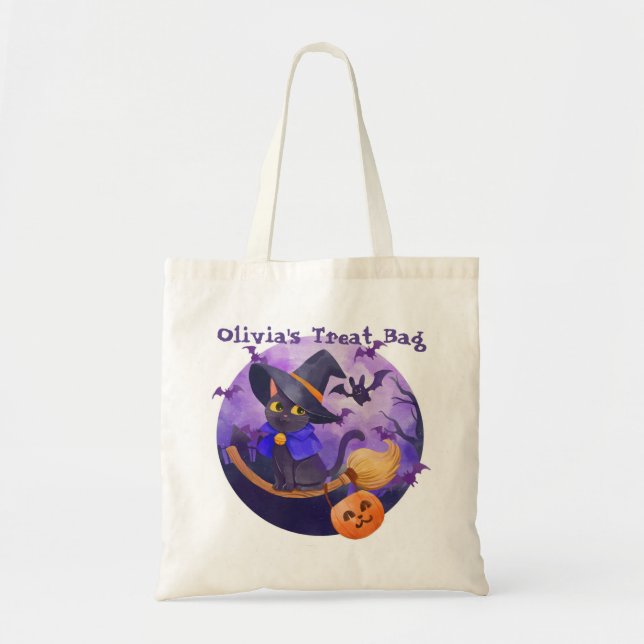 Bolsa de té personalizada de Halloween (Frente)