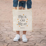 Bolsa de té personalizada de Halloween con trucos<br><div class="desc">Visita berryberrysweet.com para ver elegantes regalos personalizados y papelería.</div>