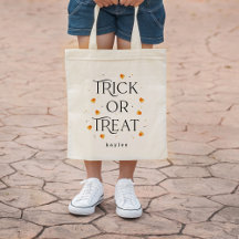 Bolsa de té personalizada de Halloween con trucos 