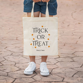 Bolsa de té personalizada de Halloween con trucos 