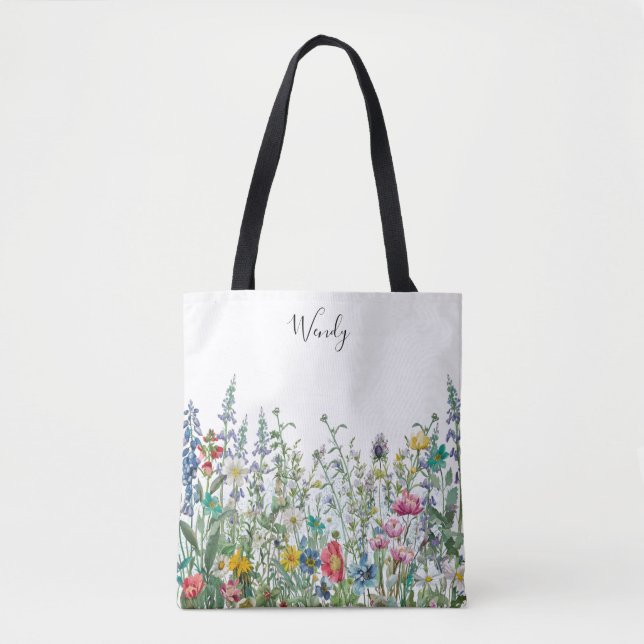 Bolsa de té personalizada en el jardín natural (Anverso)