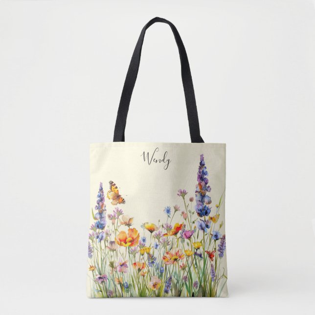 Bolsa de té personalizada en el jardín natural (Anverso)