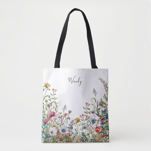 Bolsa de té personalizada en el jardín natural (Anverso)