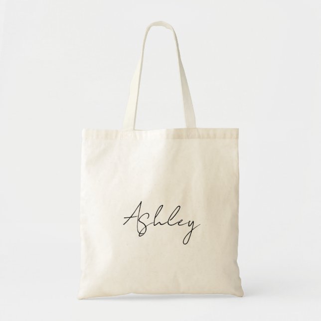 Bolsa de té personalizada, Totes de dama de honor, (Frente)