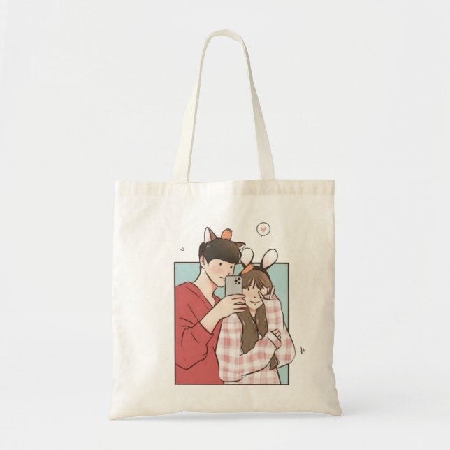 Bolsa de té romántica elegante regalo de amor para (Frente)