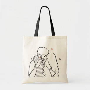 Bolsa de té romántica para pareja - regalo de amor